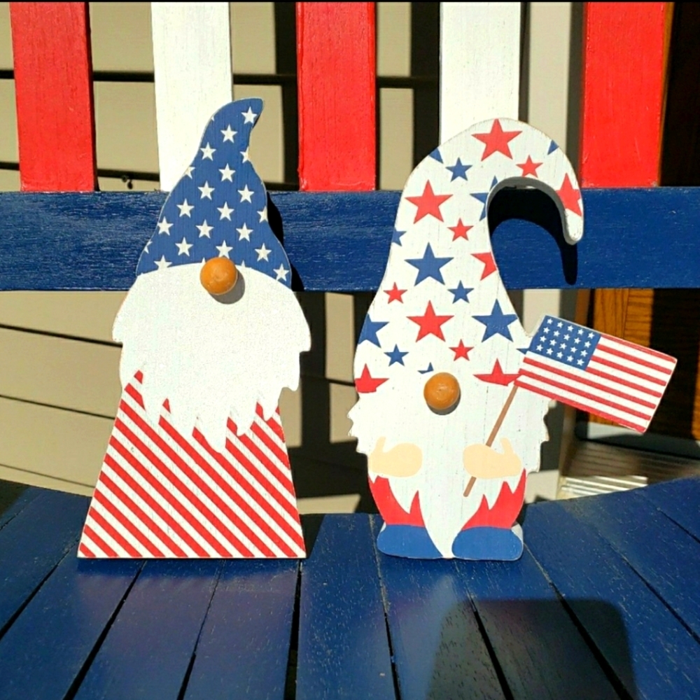 4th of July Patriotic Gnomes